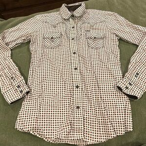 WOMEN’S CRUEL GIRL BUTTON DOWN WESTERN SHIRT